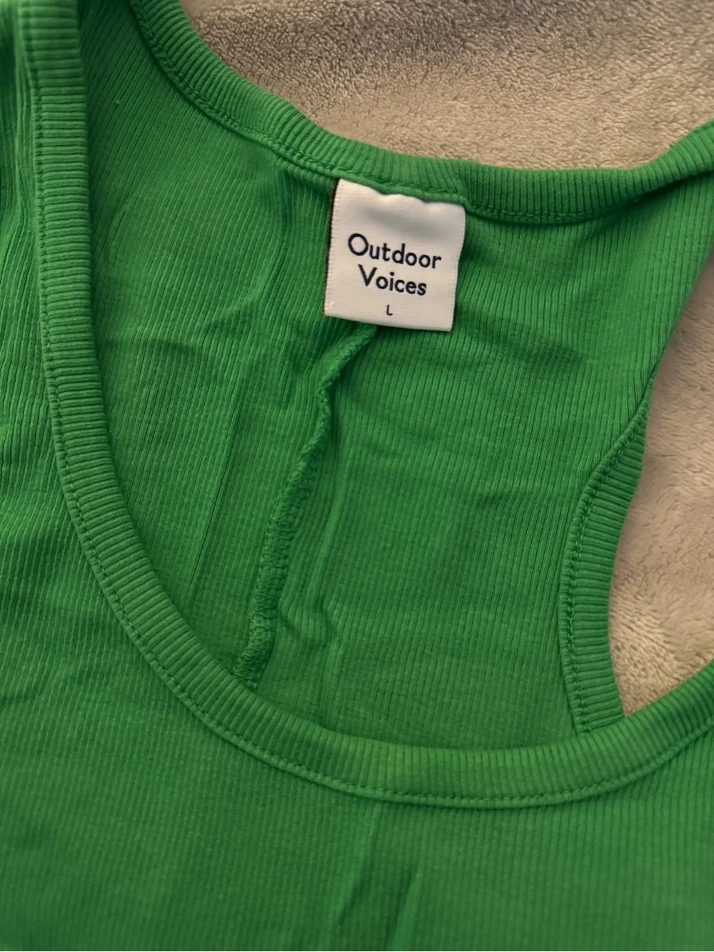 Outdoor Voices Matching Set - Everyday Rib Tank and Pickup Organic Sweatpant